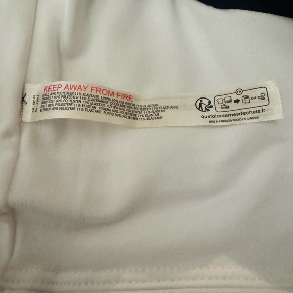 Free People Movement Heart to Heart Block Cami Midnight Navy/White SZ Large NWT - Picture 8 of 8